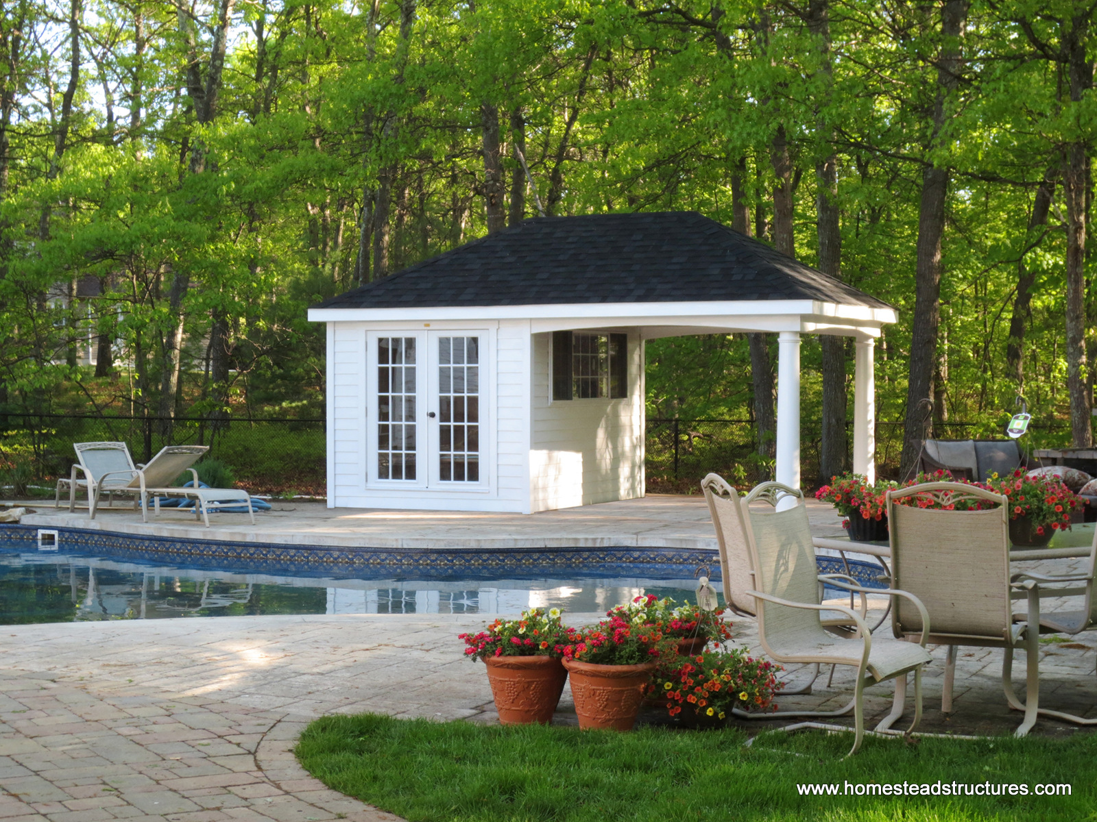 Avalon Pool House | Homestead Structures