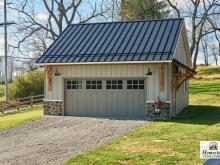 25' x 24' Classic A-Frame Truss Garage in Chadds Ford PA