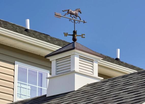 Cupola on a 18' x 18' Attached Patio Pavilion in Norristown PA