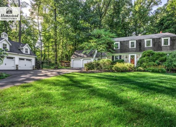 24x24 Classic 2-Car 2-Story Garage in Malvern PA