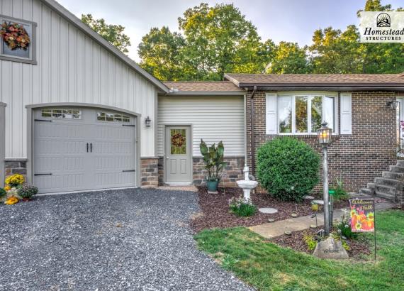 24' x 24' Classic 2-Car Attached Garage in Charles Town WV