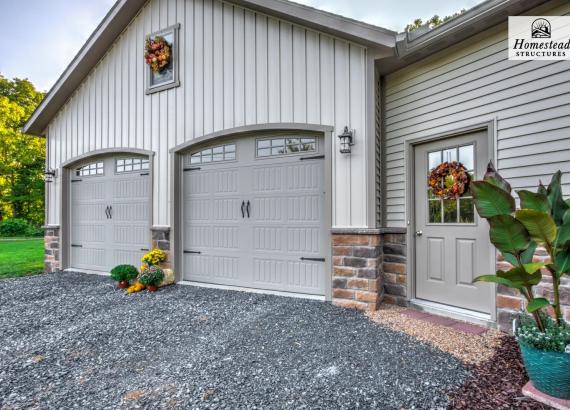 24' x 24' Classic 2-Car Attached Garage in Charles Town WV