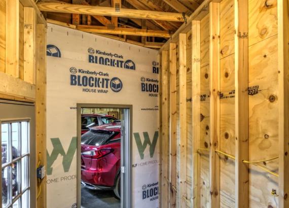 24' x 24' Classic 2-Car Attached Garage in Charles Town WV