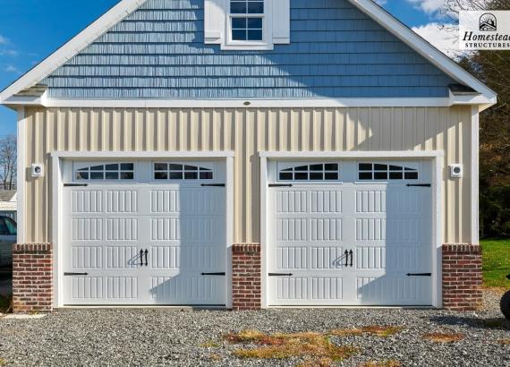 24' x 30' Classic 2 Car, 2-Story Garage in Swarthmore PA