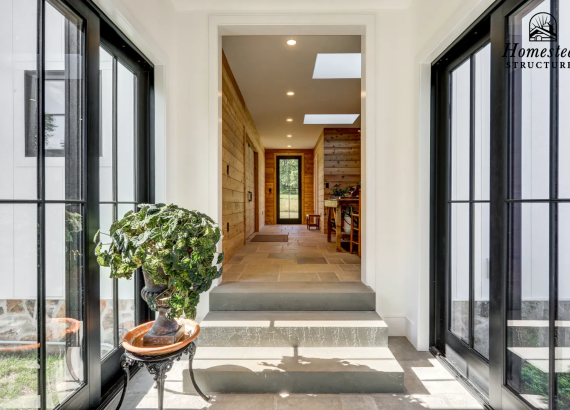 Hallway Leading into the Potting Room