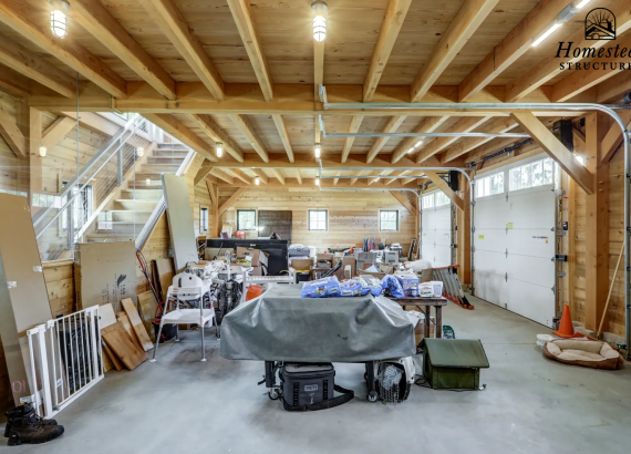 Spacious Garage Area with Plenty of Room