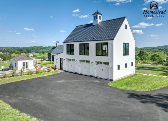 26x54 Custom Timber Frame Garage 